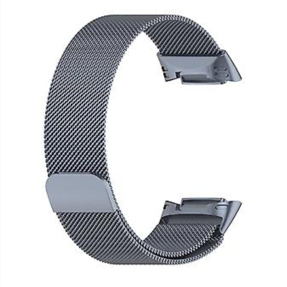 Charge 4 Silver Tone Replacement Band